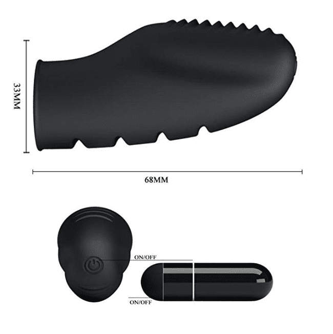 Máy massage ngón tay Pretty Love cao cấp kích thích quên lối