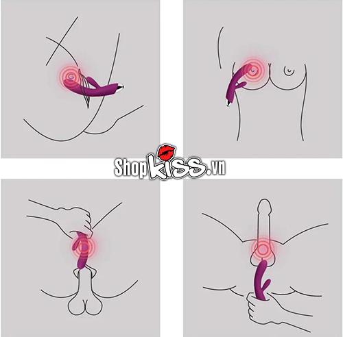 Máy massage Svakom Angel điểm G sưởi ấm cao cấp, chính hãng