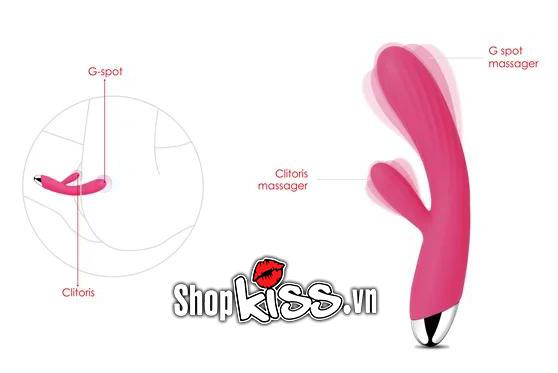 Máy massage Svakom Angel điểm G sưởi ấm cao cấp, chính hãng