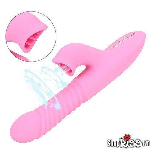 Máy massage điểm G Dibe đa năng rung liếm sưởi ấm kích thích khoái cảm