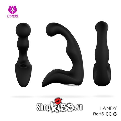 Máy massage hậu môn tuyến tiền liệt điều khiển từ xa LANDY rung mạnh