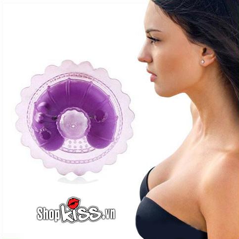 Dụng cụ mát xa nhũ hoa mini silicon mềm mại rung êm Dụng cụ mát xa nhũ hoa mini silicon mềm mại rung êm