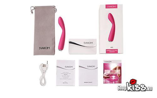 Máy massage Svakom Iris cao cấp kích thích cực mạnh an toàn