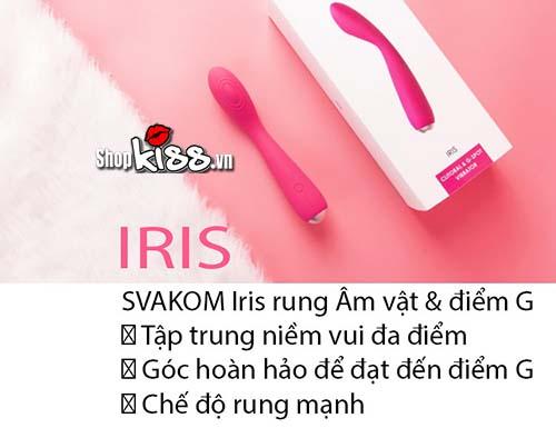 Máy massage Svakom Iris cao cấp kích thích cực mạnh an toàn