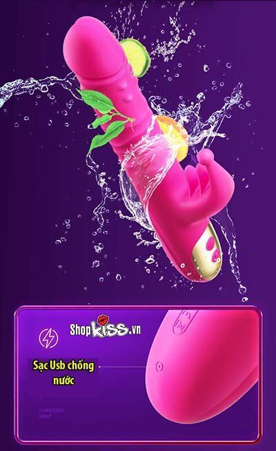 Máy mát xa Avakom Zemalia Criss bi xoay kích thích cực mạnh