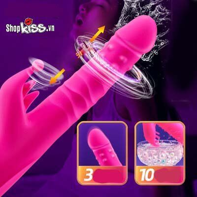 Máy mát xa Avakom Zemalia Criss bi xoay kích thích cực mạnh