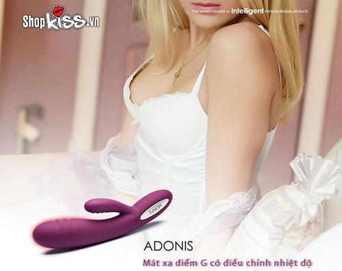 Máy mát xa điểm G Svakom Adonis sưởi ấm chính hãng giá tốt