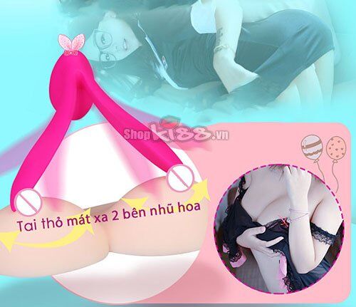 Máy mát xa Leten Rabit điểm G tai thỏ siêu kích thích