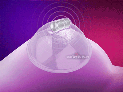 Máy mát xa ngực Mmimi Leten rung kích thích phát triển 6 chế độ