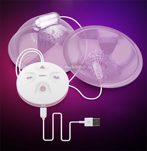 Máy mát xa ngực Mmimi Leten rung kích thích phát triển 6 chế độ