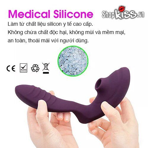 Máy rung bú mút Mary kích thích điểm G cực khoái mềm mại