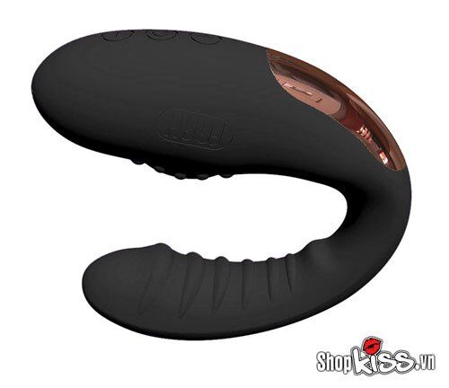Máy rung hai đầu chữ U massage Faak kích thích điểm G mãnh liệt