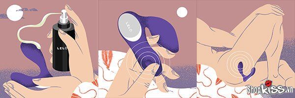 Máy Rung Massage Hậu Môn Lelo Bruno Cao Cấp Kích Thích Sung Sướng