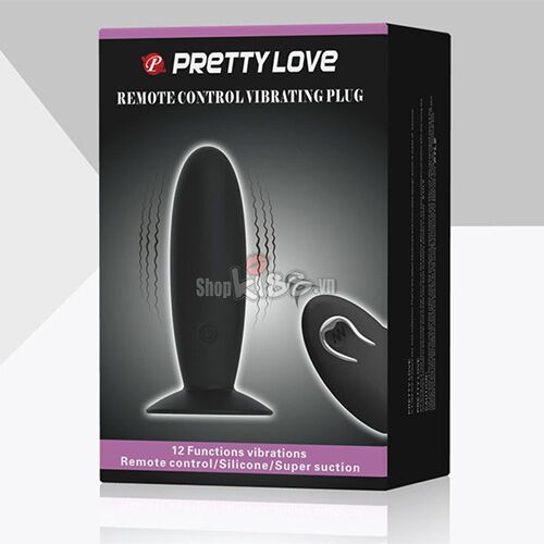 Máy rung đa tần số mini gắn tường Prettylove điều khiển tiện lợi