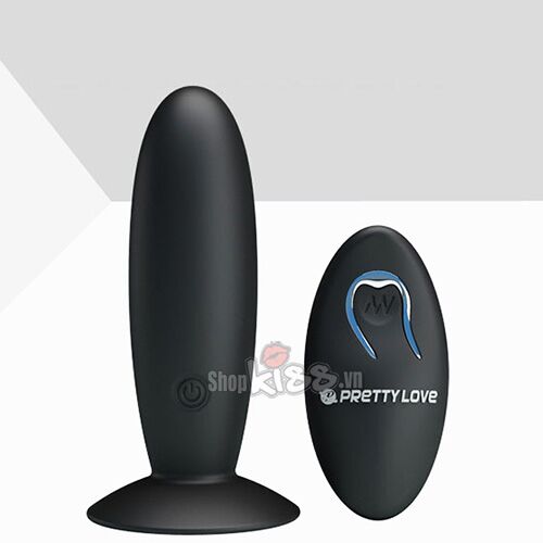 Máy rung đa tần số mini gắn tường Prettylove điều khiển tiện lợi