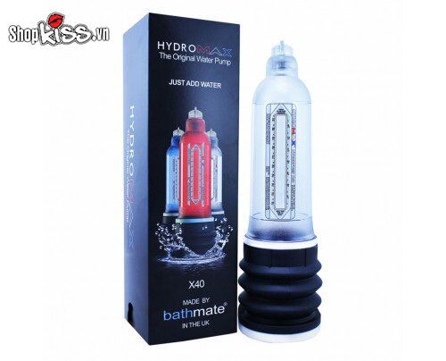  Bảng giá Máy tập dương vật bằng áp suất nước Hydromax X40 giá rẻ