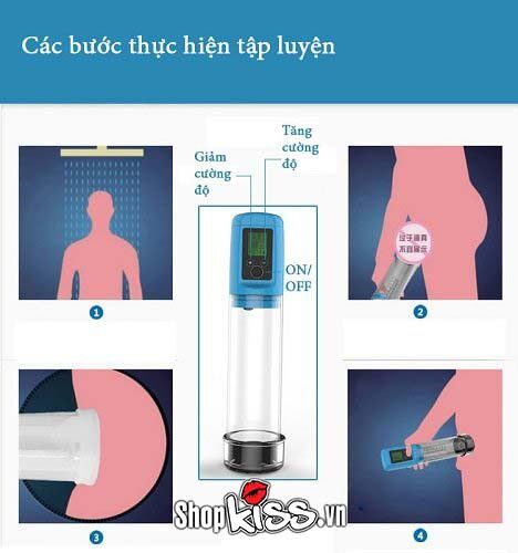 Máy tập dương vật LG108 chất lượng cao tăng kích thước hiệu quả