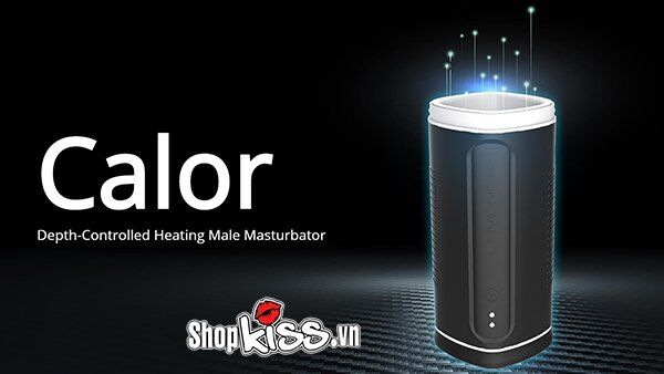 Lovense Calor máy thủ dâm cao cấp nam rung sưởi ấm điều khiển app