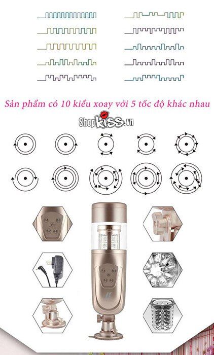 Máy massage tăng khoái cảm 28 chế độ Flashing Lover siêu bền