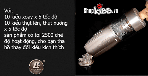 Máy massage tăng khoái cảm 28 chế độ Flashing Lover siêu bền