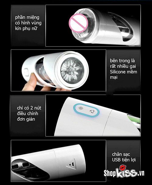 Máy Thủ Dâm Evo Rung Xoay Mỹ Tự Động - Đẳng Cấp Mới