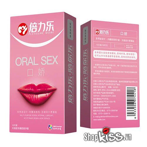 Bao cao su oral sex an toàn chất liệu cao cấp kích thích mạnh