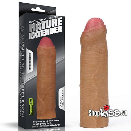 Bao đôn dên silicone Lovetoy Nature siêu mềm mịn chất lượng cao