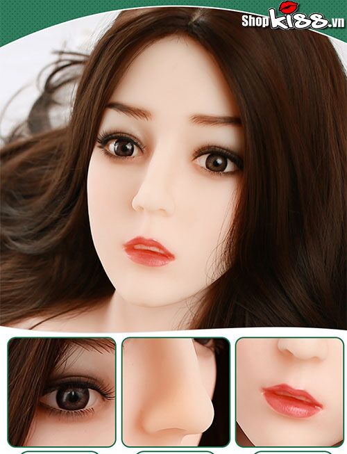 Búp bê tình dục bán thân ngực to mặt đẹp silicone cao cấp