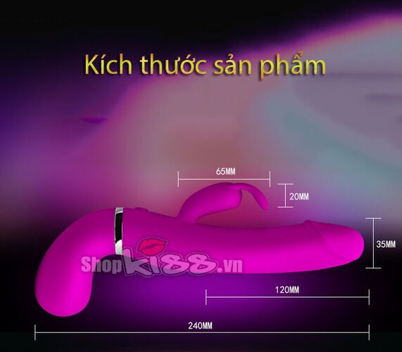 Máy Bắn Tinh Prettylove Henry Dương Vật Giả Tạo Cảm Giác Thật