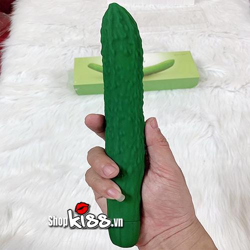 Dương vật giả dưa leo rung Cucuber Wistone êm ái kích thích