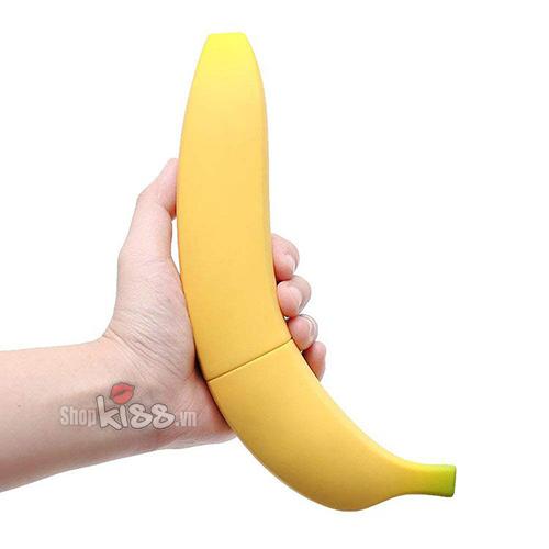 Dương vật giả rung quả chuối Banana Hàng hot độc đáo tiện lợi
