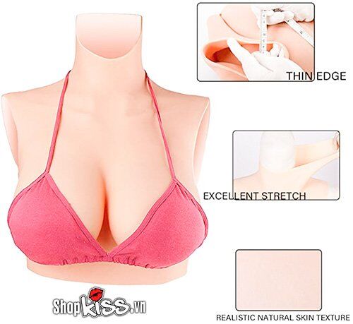  Sỉ Ngực giả silicone full cổ như thật hỗ trợ tăng vòng 1 hàng xách tay