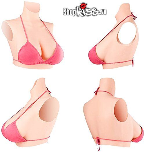  Sỉ Ngực giả silicone full cổ như thật hỗ trợ tăng vòng 1 hàng xách tay