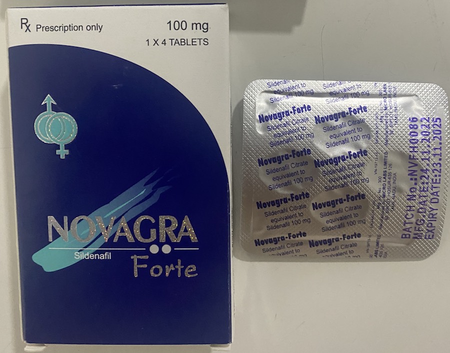 Novagra Forte 100mg Ấn Độ tăng cường sinh lý mạnh mẽ chống xuất tinh sớm