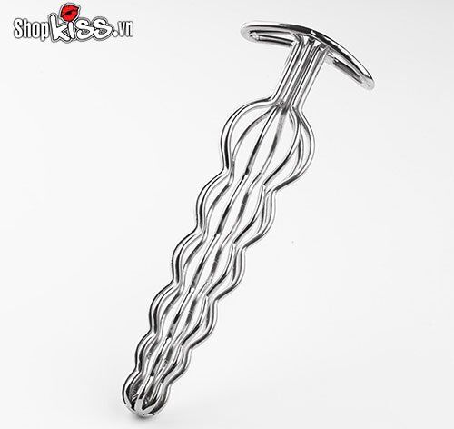 Phích cắm hậu môn thép không gỉ rỗng ruột kích thích mạnh