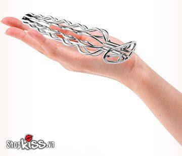 Phích cắm hậu môn thép không gỉ rỗng ruột kích thích mạnh