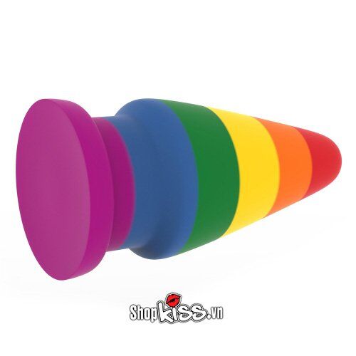 Phích Cắm Hậu Môn Silicone Prider 6.0 Đa Sắc Kích Thích