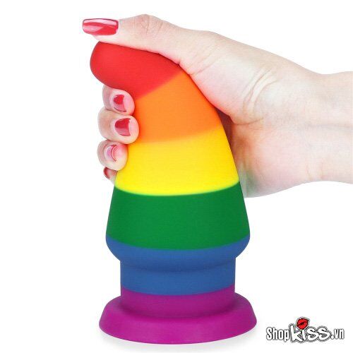 Phích Cắm Hậu Môn Silicone Prider 6.0 Đa Sắc Kích Thích
