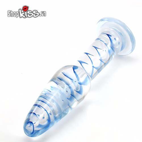 Phích cắm hậu môn thủy tinh cho Gay an toàn thoải mái hấp dẫn