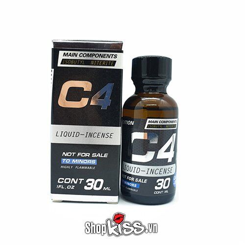Popper C4 Long Lasting 30ml Chính Hãng Thơm Phê Đỉnh Cao