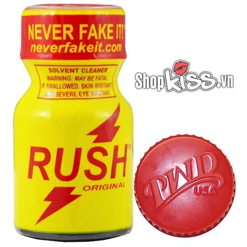 Popper Rush Original Yellow 10ml USA chính hãng an toàn giá tốt Popper Rush Original Yellow 10ml USA chính hãng an toàn giá tốt
