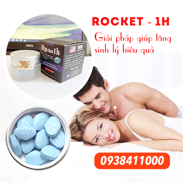 Viên uống Rocket 1h Mỹ chính hãng tăng cường sinh lý, kéo dài êm Viên uống Rocket 1h Mỹ chính hãng tăng cường sinh lý, kéo dài êm