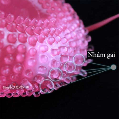 Sâu rung mềm siêu gai kích thích điểm G mạnh mẽ, cực khoái