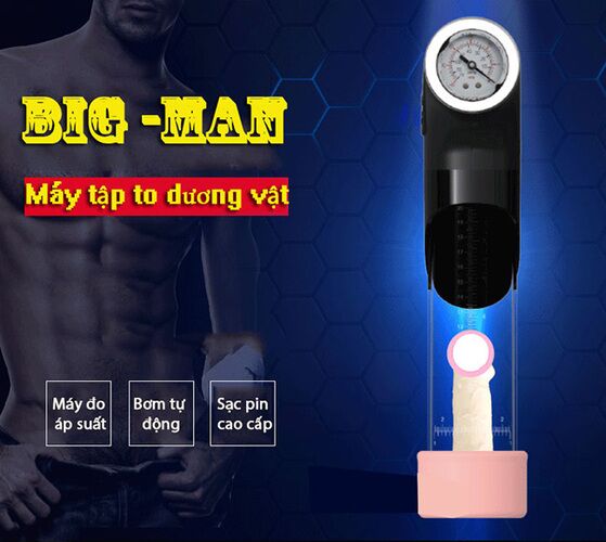 Máy tập cường dương Bigman chất lượng tốt tăng kích thước hiệu quả