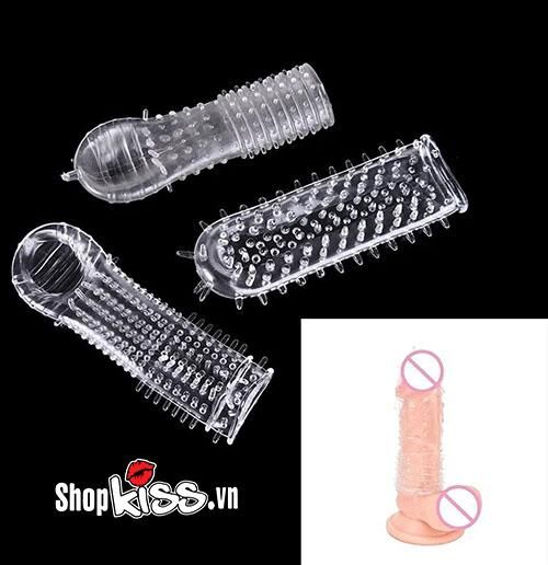 Combo bao đôn gai bi trong suốt 5 kiểu độc lạ tăng khoái cảm