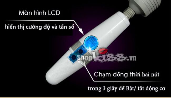 Chày rung Louge mạnh mẽ cảm ứng LCD cải tiến mua ngay