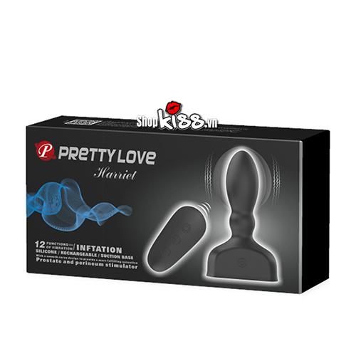 Máy rung Prettylove Harriet điều khiển từ xa kích thích cực phê
