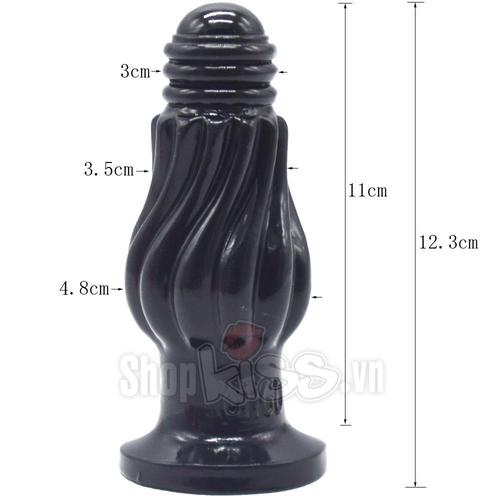 Dụng cụ hậu môn trụ xoắn cao cấp Hỗ trợ khoái cảm An toàn