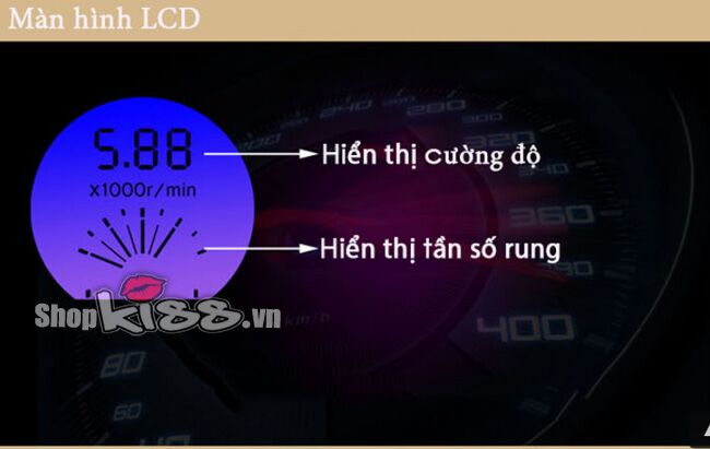 Chày rung Louge mạnh mẽ cảm ứng LCD cải tiến mua ngay
