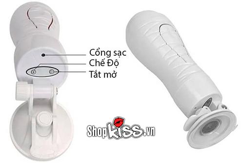 Âm đạo giả rung bóp Crazy Bull Flora chất lượng cao